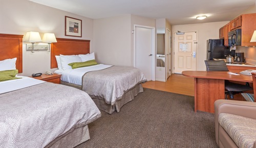 Suite estudio, 2 camas dobles