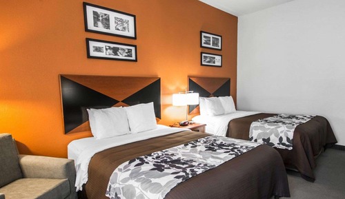 Habitación estándar, 2 camas de matrimonio, no fumadores