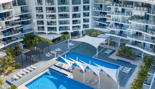 Apartamento, 2 habitaciones, vistas a la piscina