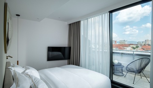 Suite Signature, terraza, vistas a la ciudad