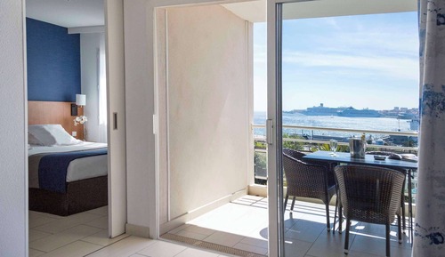 Suite, 1 cama de matrimonio, terraza, vistas al mar