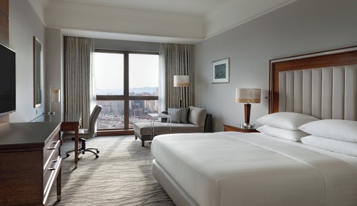 Habitación Deluxe, 1 cama de matrimonio grande, vistas a la ciudad