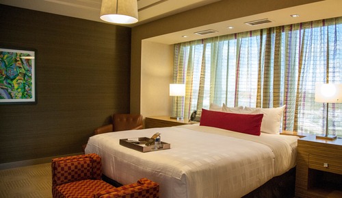 Suite ejecutiva, 1 cama de matrimonio grande, en esquina