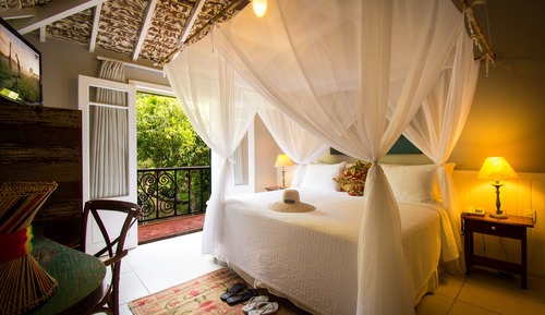 Habitación Deluxe, balcón, vistas al jardín