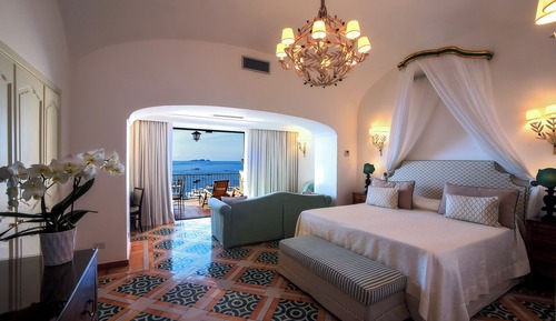 Suite junior, terraza, vistas al mar