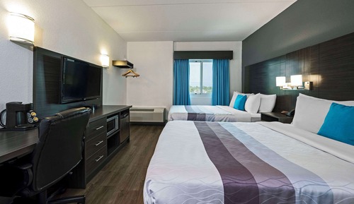 Habitación estándar, 2 camas de matrimonio, no fumadores