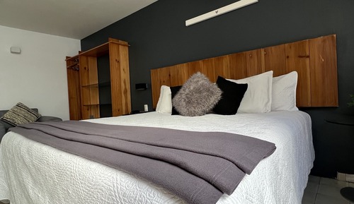 Habitación exclusiva, 1 cama de matrimonio grande, terraza