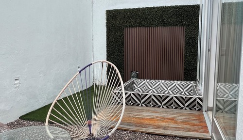 Habitación exclusiva, 1 cama de matrimonio grande, terraza