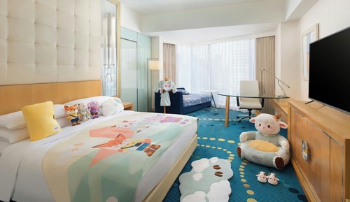 Habitación familiar, 1 cama de matrimonio grande con sofá cama