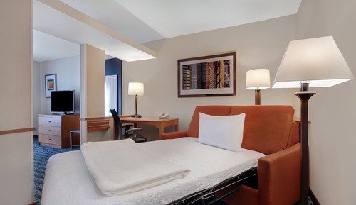 Estudio, 1 cama de matrimonio grande con sofá cama, no fumadores