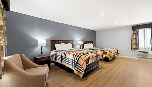 Habitación Deluxe, 2 camas de matrimonio, no fumadores, cocina básica