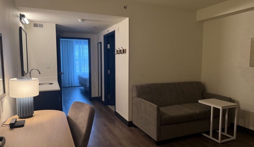 Suite, 2 camas de matrimonio, accesible para personas con discapacidad, bañera