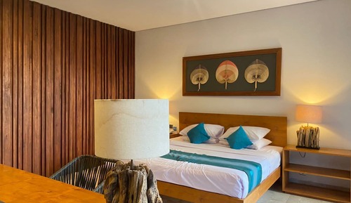 Suite Deluxe, 1 cama de matrimonio grande, vistas al jardín