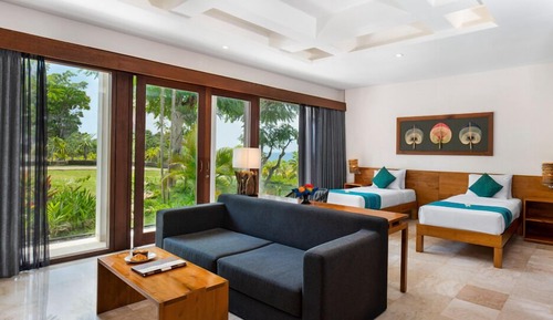 Suite Deluxe, 2 camas individuales, vistas al jardín