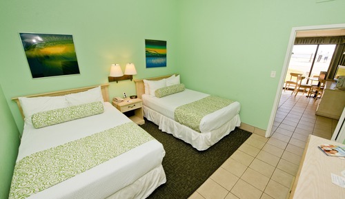 Habitación Deluxe, 2 camas dobles, vistas al mar