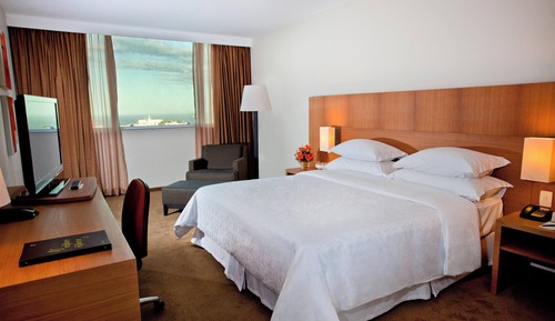 Habitación ejecutiva, 1 cama de matrimonio grande, vistas al mar (Club Level)