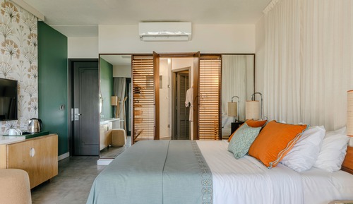 Habitación superior, vistas al mar