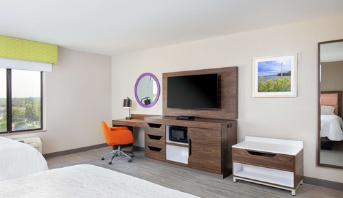 Estudio, 1 cama de matrimonio grande, no fumadores (Mobility & Hearing, Roll-In Shower)
