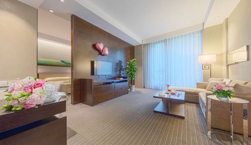 Suite Business, vistas al jardín