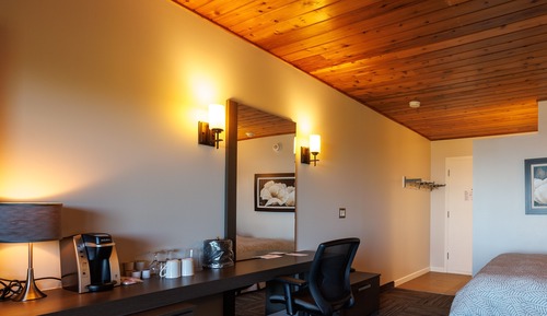 Habitación panorámica, 2 camas de matrimonio, balcón