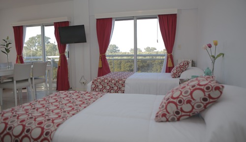 Apartamento familiar, 2 habitaciones, no fumadores, vistas al parque (5 people)