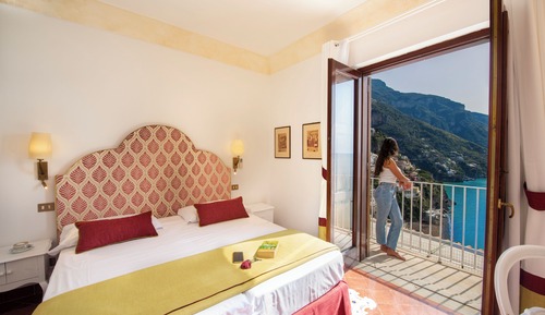 Habitación estándar doble, vistas al mar (French Balcony)