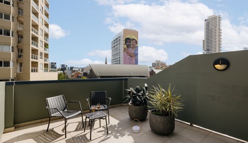 Habitación estándar, 1 cama de matrimonio grande, terraza (Terrace Access)