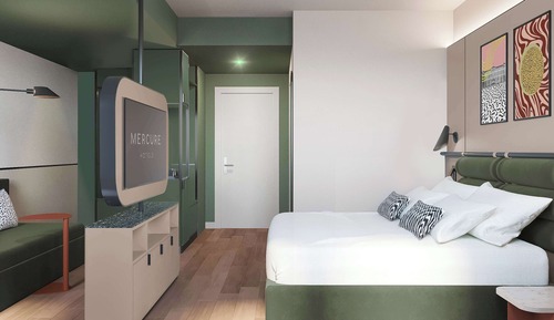 Habitación superior, 1 cama doble con sofá cama