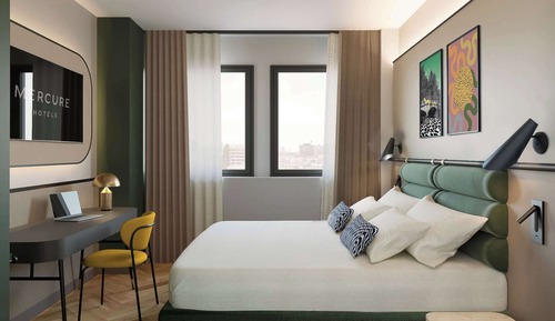 Habitación ejecutiva, 1 cama de matrimonio grande con sofá cama