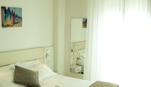 Habitación con 1 cama doble o 2 individuales