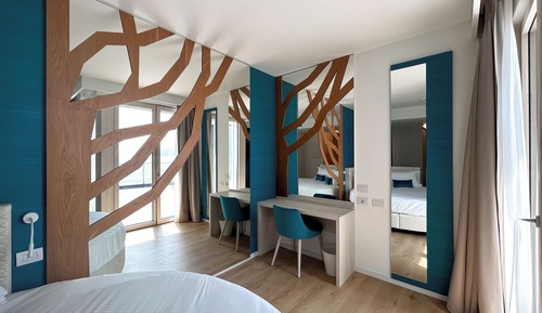 Habitación de luna de miel doble, bañera de hidromasaje
