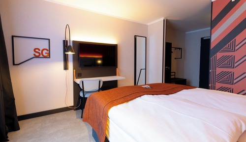 Habitación estándar, 1 cama de matrimonio, accesible para personas con discapacidad