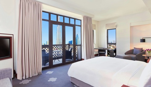 Suite Premier, 1 cama de matrimonio grande con sofá cama, no fumadores (View)