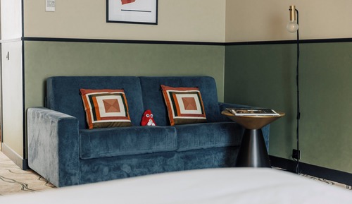 Suite, 1 cama de matrimonio con sofá cama