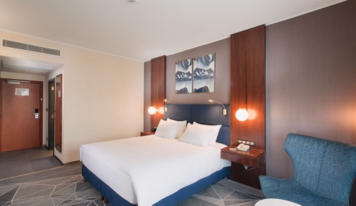 Habitación, 1 cama de matrimonio grande, accesible para personas con discapacidad, no fumadores