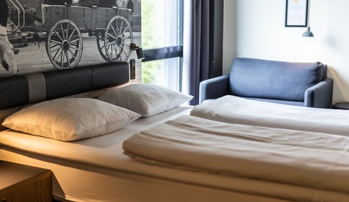Habitación Confort, ducha adaptada