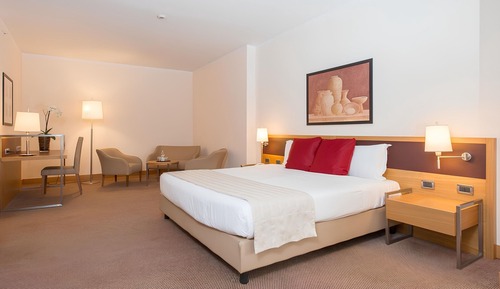 Suite, 1 cama de matrimonio grande con sofá cama