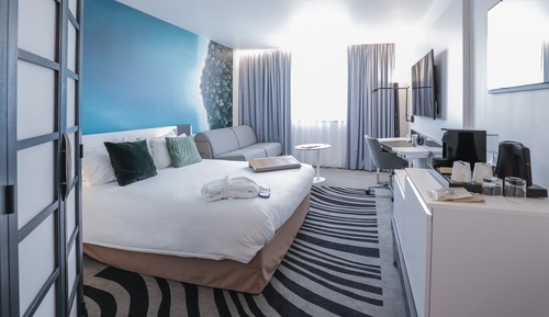 Habitación ejecutiva, 1 cama de matrimonio con sofá cama