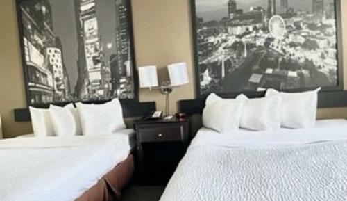 Habitación estándar, 2 camas de matrimonio