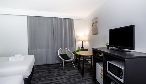 Habitación Deluxe doble, 2 camas de matrimonio