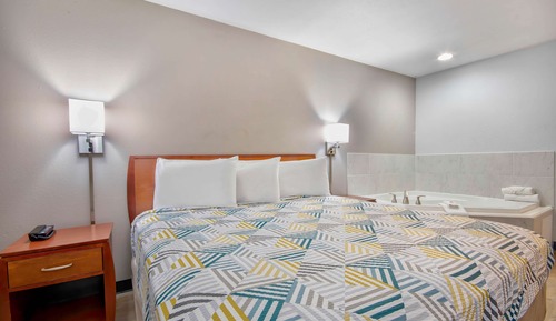 Habitación Deluxe, 1 cama de matrimonio grande, no fumadores, bañera de hidromasaje