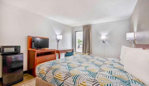 Habitación estándar, 1 cama de matrimonio grande, fumadores, frigorífico y microondas