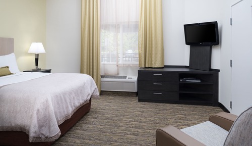 Suite estudio, 1 cama de matrimonio (Hearing, Roll-In Shower)