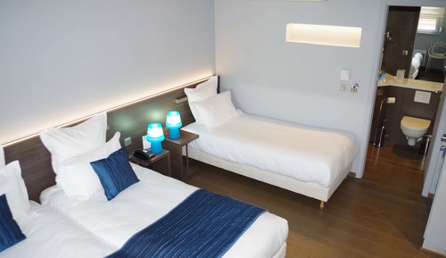 Habitación familiar, 3 camas individuales (Spa access)