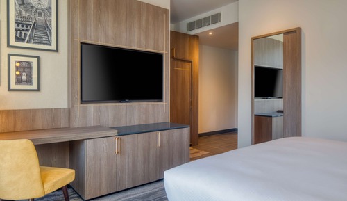 Habitación, 1 cama de matrimonio grande, accesible para personas con discapacidad