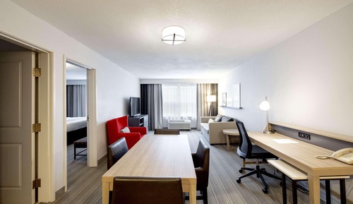 Suite, 1 cama de matrimonio grande con sofá cama, no fumadores (Extended Stay)