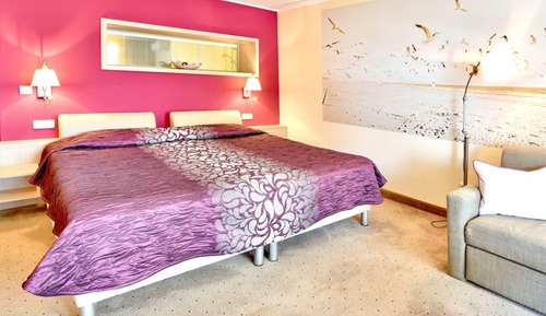 Habitación doble, vistas al parque