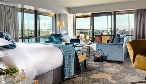 Suite junior, balcón, vistas al río