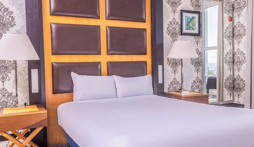 Habitación estándar, 1 cama de matrimonio grande, no fumadores, vistas al mar