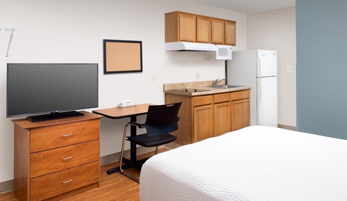 Estudio estándar, 1 cama doble, no fumadores, frigorífico y microondas